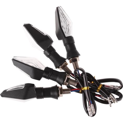 Lampes LED intermittentes pour moto, 12 V DC basse consommation (1/5)