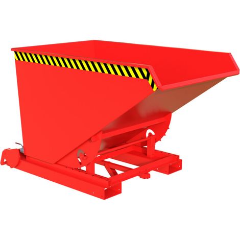 Bauer Südlohn Récipient à copeaux S4A 1200, peint, rouge feu (1/5)