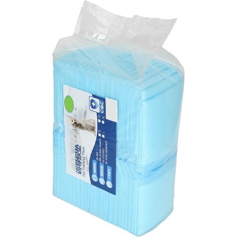 Tapis éducatifs pour chiots Ymiko, absorbants ultra-épais, jetables pour chien et chat, séchage rapide, lot de protection pour dressage, alèses hygiéniques super absorbantes (1/5)