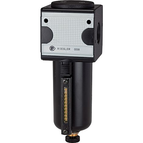 Riegler Vorfilter »multifix«, mit Metallbehälter, 0,3 µm, BG 3, G 1/2 (1/4)