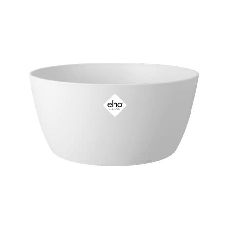 Elho Brussels Bowl 23 White Vaso Rotondo