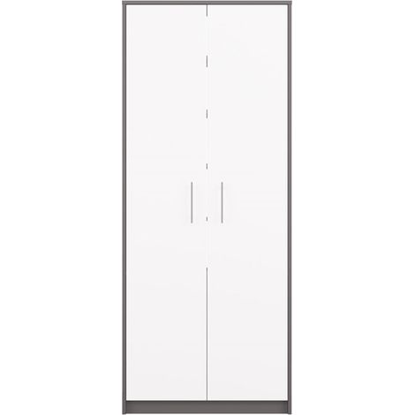 PARLA – Moderner Schrank mit 6 Regalen – 180x74x35 cm – Aufbewahrungsmöbel – Büroschrank (1/5)