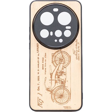 Bewood Holzhülle für Xiaomi 15 Ultra HARLEY PATENT ANIEGRE (1/2)