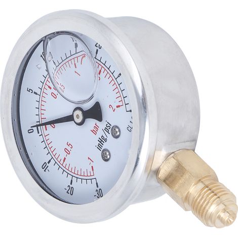 Manomètre radial TS PGGZ604-2bar 1/4BSP Y60 pour la mesure de la pression domestique (1/5)