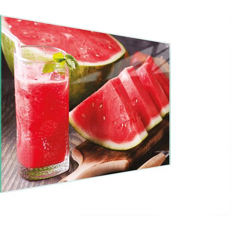 Glasschneidebrett 30x22 Wassermelone