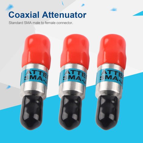 Atténuateur coaxial RF SMA-JK mâle vers femelle 2W 6GHz 50Ω 1-30dB (5dB) (1/5)