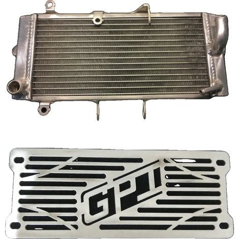 Radiador de aluminio para Suzuki GW250 2015, ajuste preciso. (1/2)
