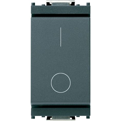 Interruptor gris 2P 16A Idea