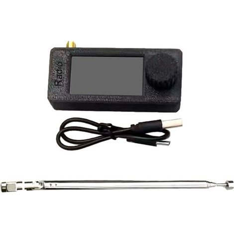 Geeignet für SI4732 LSB AM/FM/AM-Radios mit USB-Schnittstelle, 1,9-Zoll-IPS-Bildschirm, Mini-Taschenradio (mit Antenne) und tragbarem Radio.