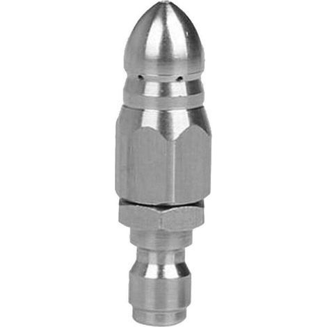 BusesBuse de nettoyage rotative de nettoyeur haute pression pour dragage de canalisation d’égouts, argent (1/4)