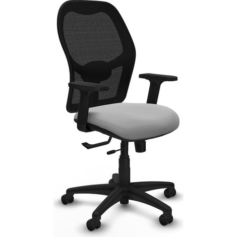 Bürostuhl piqueras y crespo Alocén schwarz Mesh Kunstleder (1/2)