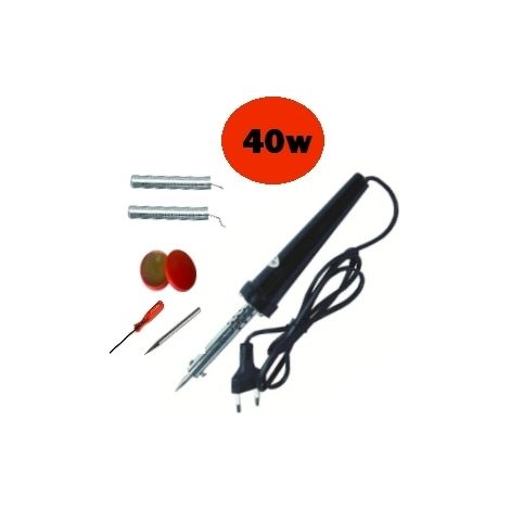 Saldatore a stilo 40W con accessori