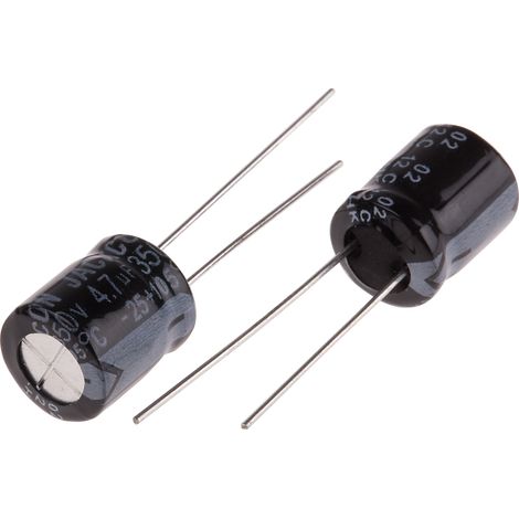 Condensateur RS PRO 4.7µF, 350V c.c.