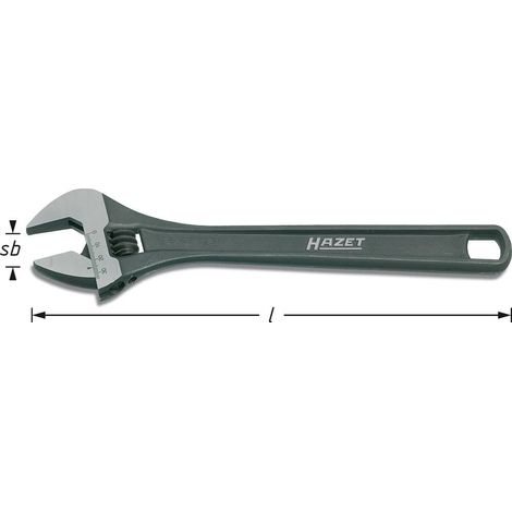 Hazet 279-12 Chiave inglese regolabile Misura (metrica) 34 mm (1/3)