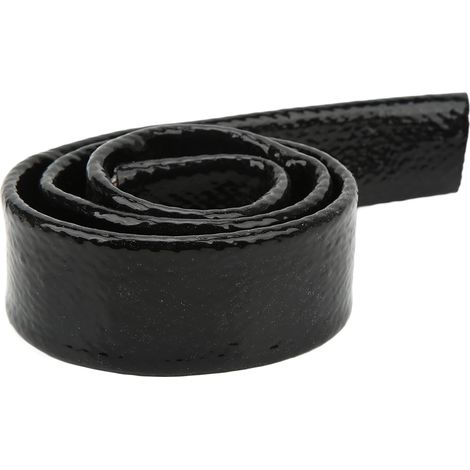 Tuyau de carburant 1m avec protection thermique en fibre de verre ignifuge flexible pour faisceaux électriques automobiles, diamètre intérieur 25mm (1/5)