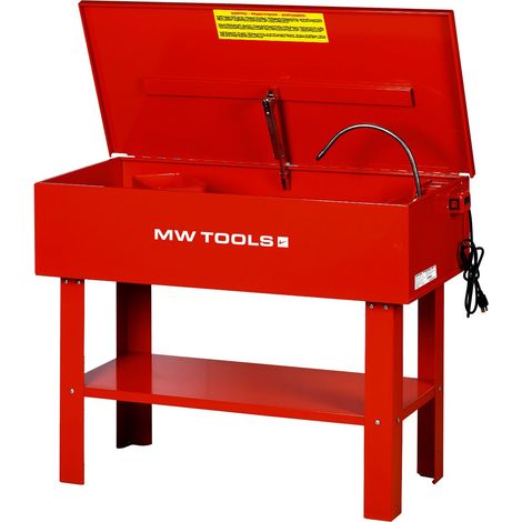 Mw Tools – Nettoyeur à ultrasons 150L – Capacité 150 litres – Pompe intégrée – Pour dégraissants à base d'eau – CAT340