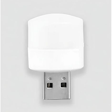 [Lot de 12] Veilleuse enfant avec prise - Lampe colonne USB avec lumière chaude, à brancher sur la prise (1/5)