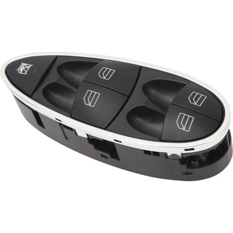 Interrupteur de lève-vitre électrique côté conducteur 2118213679, interrupteur principal de commande sensible de lève-vitre électrique de remplacement pour Mercedes-Benz E320 W211 (1/5)