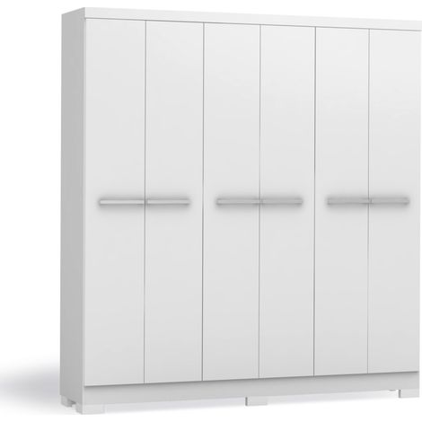 Armario Vestidor 6 Puertas Walk - Blanco (1/5)