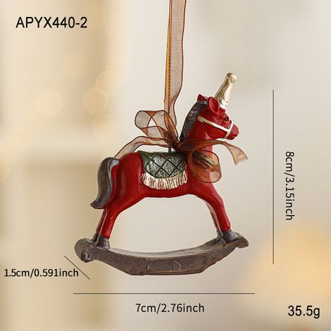 Décoration de Noël en résine peinte, suspension pour sapin avec cloche rétro en relief, ornement coloré style cartoon, accessoire festif pour maison et fête (1/5)