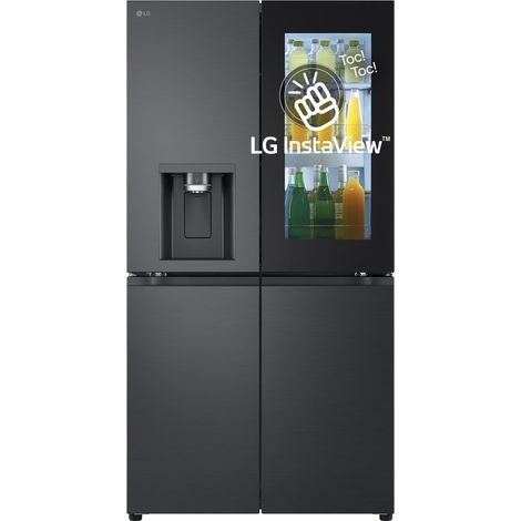 LG InstaView GMG960EVJE nevera puerta lado a lado Independiente 638 L Negro