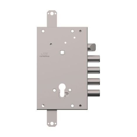 SERRATURA TRIPLICE APPLICARE CON SCROCCO CIL. EUR. BLINDATE CS128 CIPIERRE (1/2)