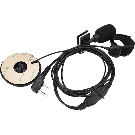 Écouteurs radio PTT pour casque moto K Head avec bouton de pression sur le doigt