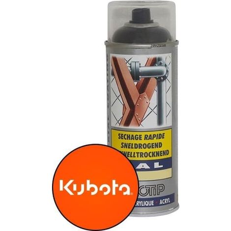 Pintura especial motoculture color naranja OLEO MAC - aerosol 400ml