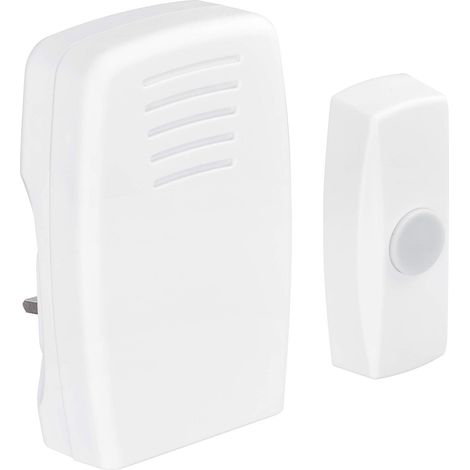 Masterplug Plug-in DoorBell 30 Metre Range (1/3)