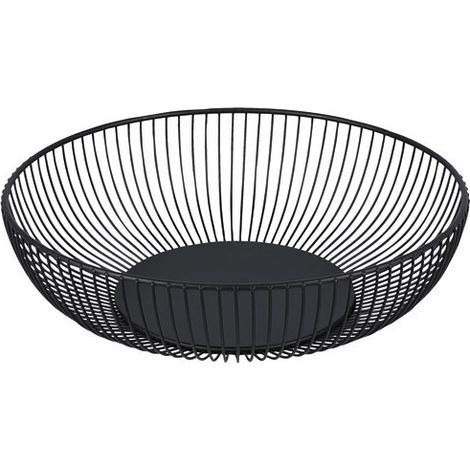 Panier Métallique Scala Noir Design élégant, Rangement Polyvalent - Fine Dining Living (1/3)