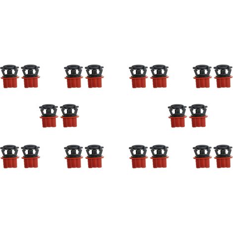 Paquete de 20 soportes para radiador para procesadores W204, W211, W216 y E320 (modelos 1695040114 y 2115040059)