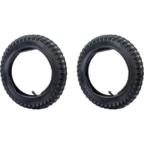 2x Motorradreifen 12 1/2x2,75 Innen- und Außenreifen für 47ccm und 49ccm Dirtbikes und Pitbikes (1/5)
