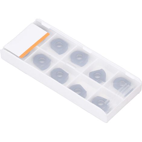 10-teiliges Set Wendeschneidplatten aus Hartmetall für Dreh- und Fräsmaschinen, CNC-Werkzeuge für Stahl und Gusseisen, BLMP0904R-M (1/5)