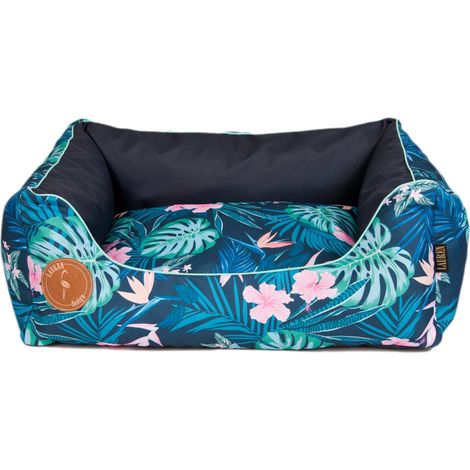 Canapé Cezar Tropic + bleu marine S - 70 cm x 60 cm (1/5)