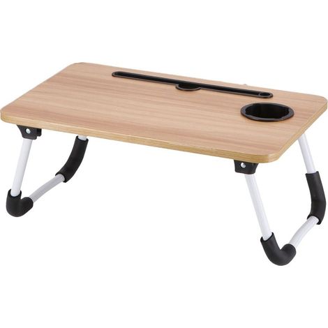 Ad Trend Tavolino Pieghevole H 21 Cm 48 x 30 Cm Legno Metallo (1/2)