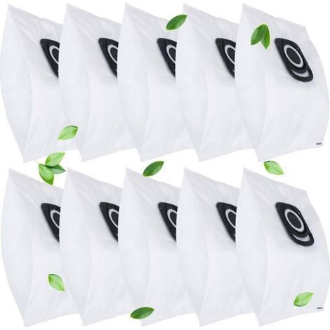 Vacuum cleaner bags for Rowenta ZR200520/ZR200720 (pack of 10) compatible with Silence Force and Compact Power vacuum cleaners. - AquaForge (1/5)