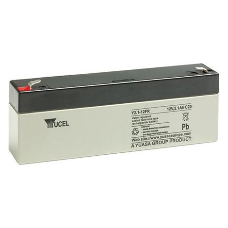 Batterie plomb étanche Y2.1-12FR Yuasa Yucel 12v 2.1ah