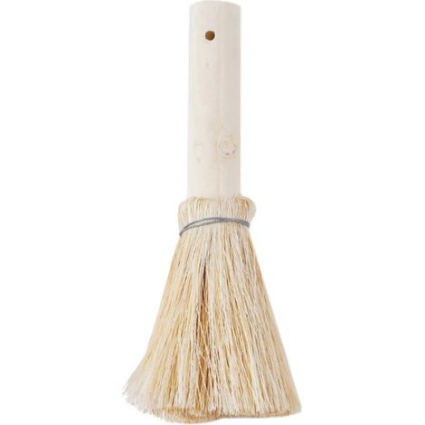 Brosse à vaisselle en fibre de coco naturelle avec manche en bois massif, écologique résistante aux hautes températures, nettoyage multi-usages