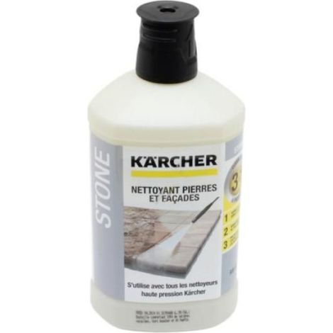 Nettoyant Pierre - Nettoyant Facade - Pour Nettoyeur Haute Pression - 1 L