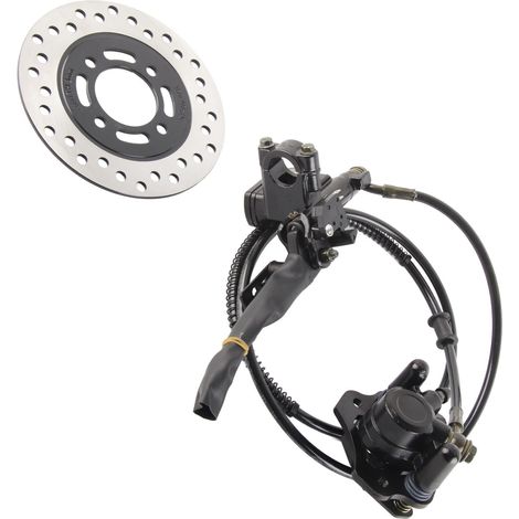 Étrier de frein à disque hydraulique arrière 22mm, haute sensibilité, précision, résistant à la chaleur, compatible 50cc 70cc 90cc 110cc 125cc 150cc Quad et ATV (1/5)