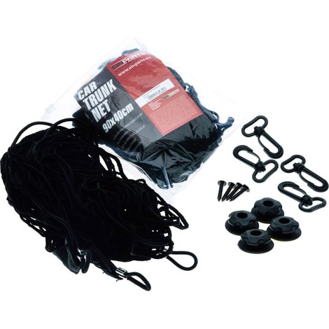 Elastico in gomma a doppia maglia per bagagliaio auto - Organizer 90x40 cm (1/5)