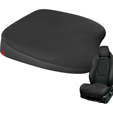 Siège rehausseur de Voiture pour Adulte - Coussin de siège de Voiture de 3,2 Pouces d'épaisseur, Support de Taille Universel,Les Accessoires ergonomiques de en Mousse à mémoire de Forme pour s (1/5)