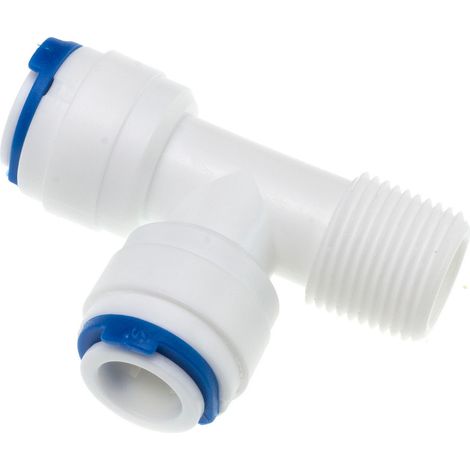 Connettore a T Fast 3/8” F – Fast 3/8” F - Filetto 3/8” F STI