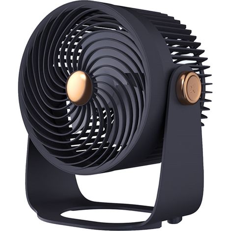 Ventilateur De Bureau - Inclinable 120° - 3 Vitesses - Silencieux 28 Db - Pour Cuisine Chambre Salon - 1 Pièce (1/5)