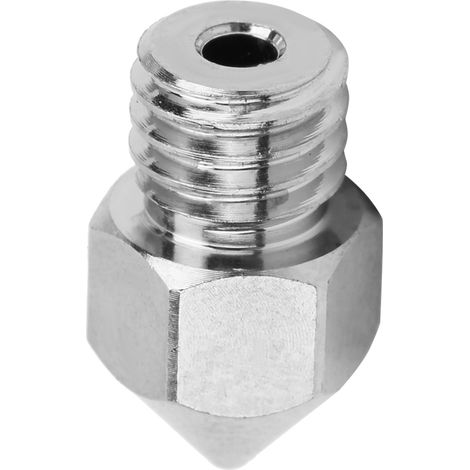Buse MK8 0,4 mm en laiton nickelé pour extrudeuse, accessoire pour imprimante 3D (1/5)