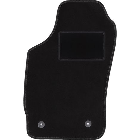 Tapis de sol conducteur en velours pour : Peugeot 306 break, 4x4, berline (1993-2001) noir