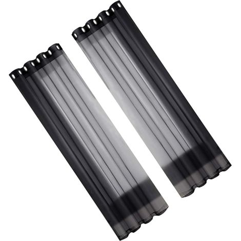 De 2 Rideaux Maison Impermables illets 132x183 Cm en (1/5)