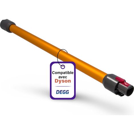 Tube Télescopique - 1 Pièce - Métal Doré - Extension 32mm - Pour Dyson V7 V8 V10 V11 V15 (1/5)