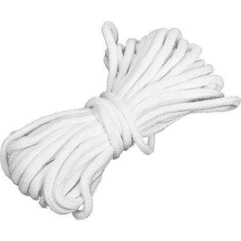 Corde d'arrosage en coton, corde automatique, arrosage automatique des plantes, système hydroponique d'intérieur blanc (1/5)