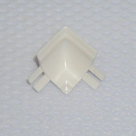 RACCORDO ANGOLO INTERNO ANGOLARE PROFILO RACCORDO IGIENICO PVC BIANCO 4 PEZZI